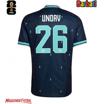 Germania Deniz Undav #26 Tricou Fotbal Replică Mondial 2026 Barbati Deplasare